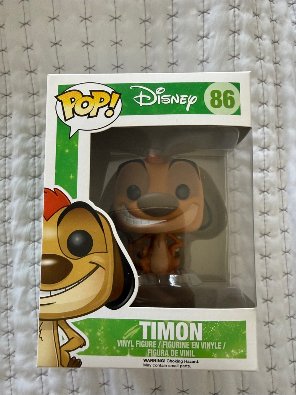 Funko Pop! Disney Timon Vinyl Figure - Brown, Orange